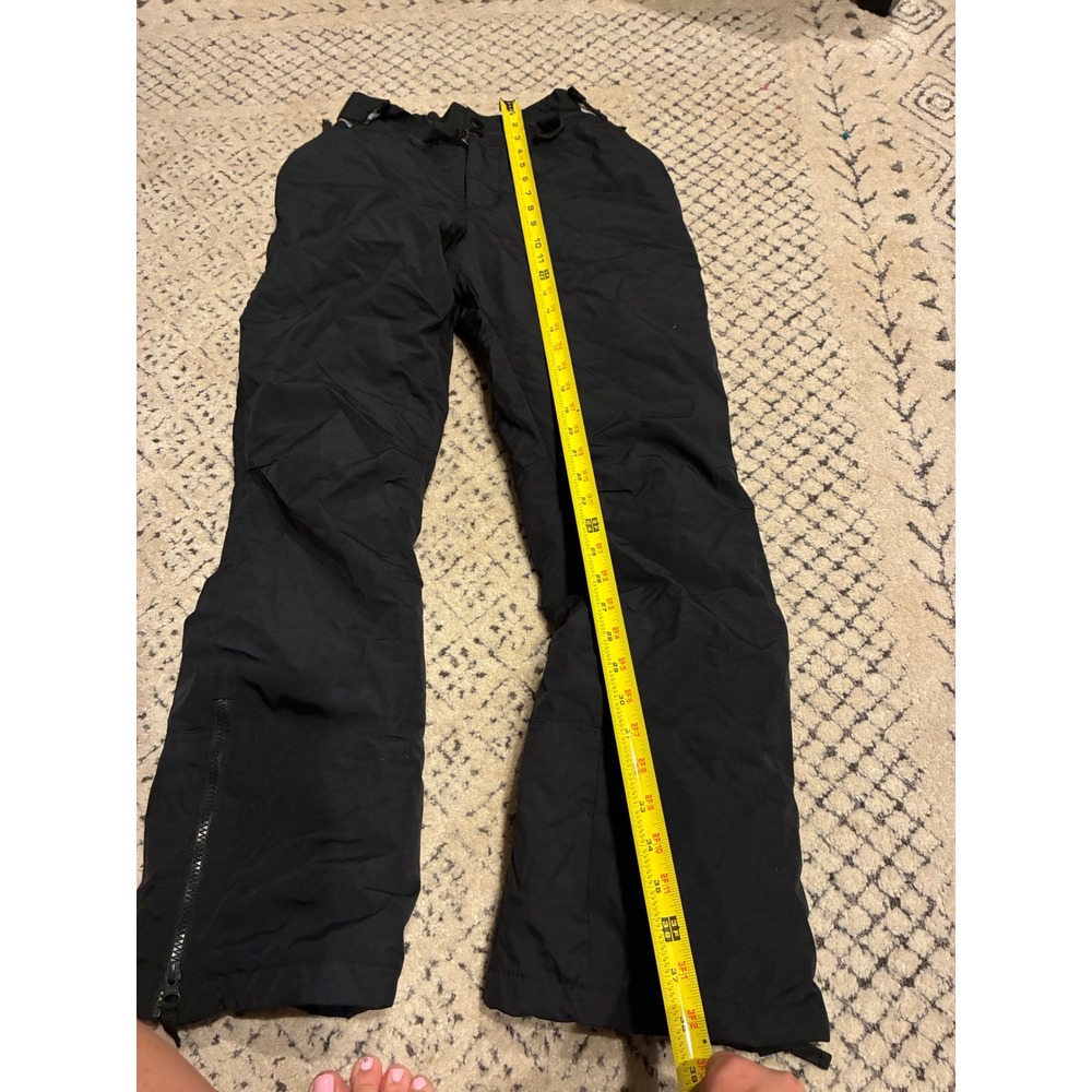 Amazon Essentials women's Black Insulated Snow Pants Ski Snowboard Size Small - Picture 3 of 11